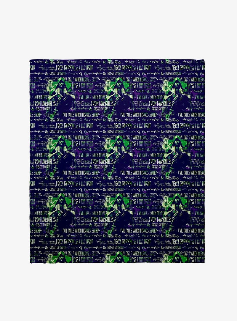 Dungeons & Dragons Warpaint Pattern Throw Blanket