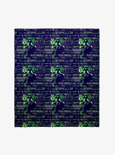 Dungeons & Dragons Warpaint Pattern Throw Blanket