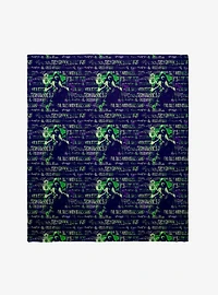 Dungeons & Dragons Warpaint Pattern Throw Blanket