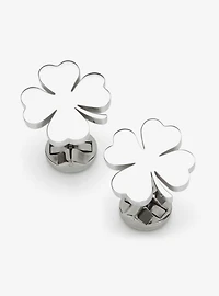 Four Leaf Clover Stainless Cufflink