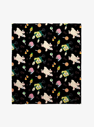 SpongeBob SquarePants Halloween Throw Blanket