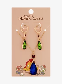 Studio Ghibli Howl's Moving Castle Replica Howl's Necklace and Earring Set - BoxLunch Exclusive