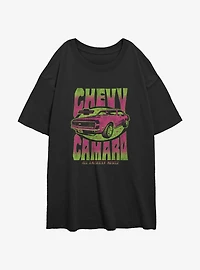 General Motors Chevy Super Sport Girls Oversized T-Shirt