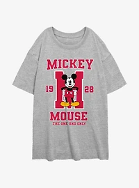 Disney Mickey Mouse One And Only Girls Oversized T-Shirt