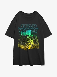 Star Wars Sky Reach Girls Oversized T-Shirt