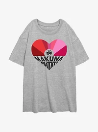 Disney The Lion King Hakuna Pride Oversized T-Shirt