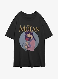 Disney Mulan Rarest Beauty Girls Oversized T-Shirt
