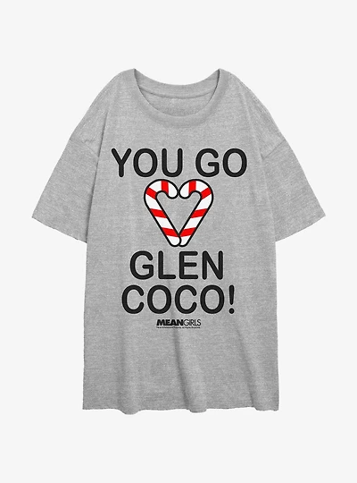 Mean Girls You Go Glen Coco Girls Oversized T-Shirt