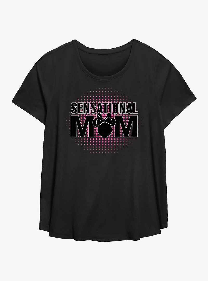 Disney Minnie Mouse Sensational Mom Girls T-Shirt Plus Size