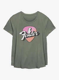 Fender Pick Girls T-Shirt Plus Size