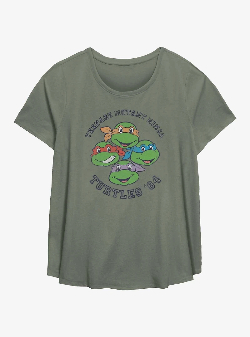 Teenage Mutant Ninja Turtles '84 Girls T-Shirt Plus Size