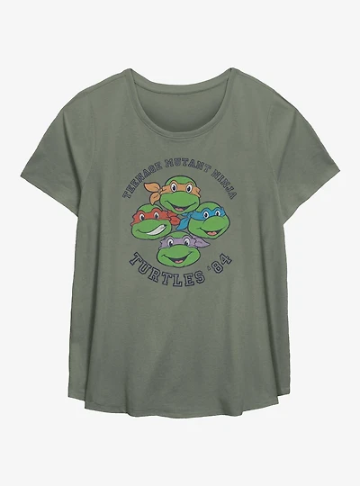 Teenage Mutant Ninja Turtles '84 Girls T-Shirt Plus Size