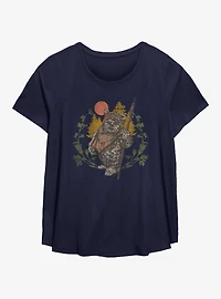Star Wars Ewok Sunset Girls T-Shirt Plus Size