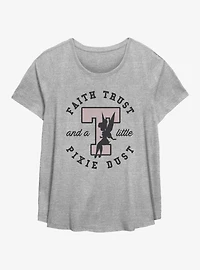 Disney Tinker Bell Pixie Dust Girls T-Shirt Plus Size