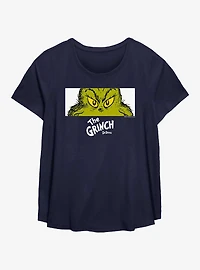 Dr. Seuss How The Grinch Stole Christmas Eyes Girls T-Shirt Plus Size