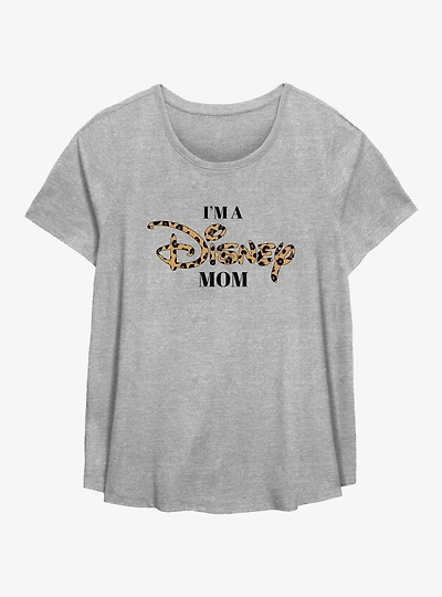 Disney Mom Leopard Fill Girls T-Shirt Plus Size