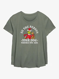Dr. Seuss How The Grinch Stole Christmas Your Dog Thinks You Are Girls T-Shirt Plus Size