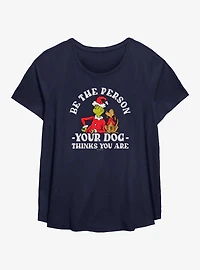 Dr. Seuss How The Grinch Stole Christmas Your Dog Thinks You Are Girls T-Shirt Plus Size
