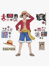 One Piece Luffy Giant Peel and Stick Wall Decals