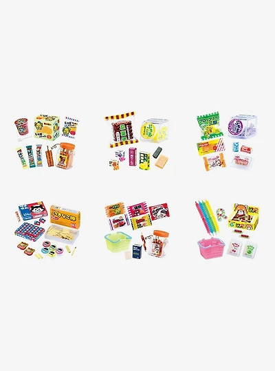 Re-Ment Japanese Candy Store Blind Box Miniature Figure Set