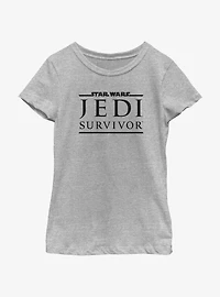 Star Wars Jedi: Survivor Logo Youth Girls T-Shirt