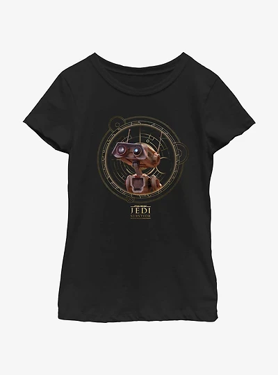Star Wars Jedi: Survivor BD-1 Portrait Youth Girls T-Shirt