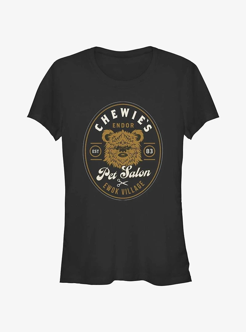 Star Wars Chewie's Pet Salon Ewok Village Girls T-Shirt