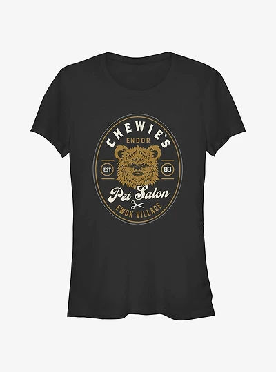 Star Wars Chewie's Pet Salon Ewok Village Girls T-Shirt