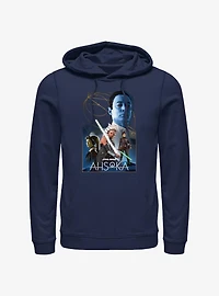 Star Wars Ahsoka Poster Hoodie