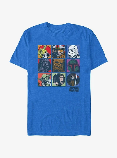Star Wars Character Lineup T-Shirt