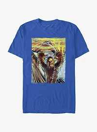 Star Wars Chewie Scared Painting T-Shirt