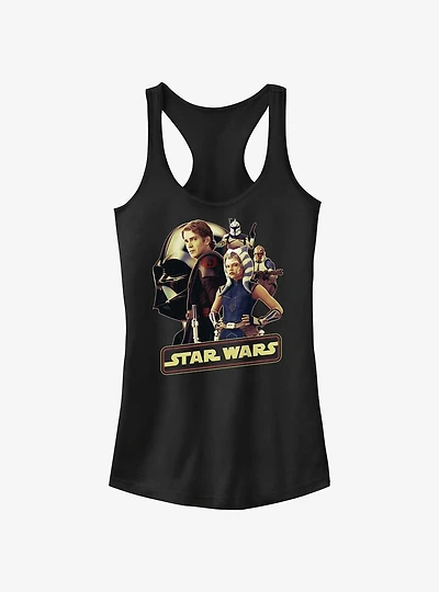 Star Wars Rebel Alliance Group Girls Tank