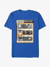 Star Wars Death Star Nine Steps T-Shirt
