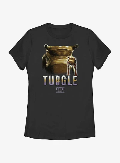 Star Wars Jedi: Survivor Turgle Hero Womens T-Shirt
