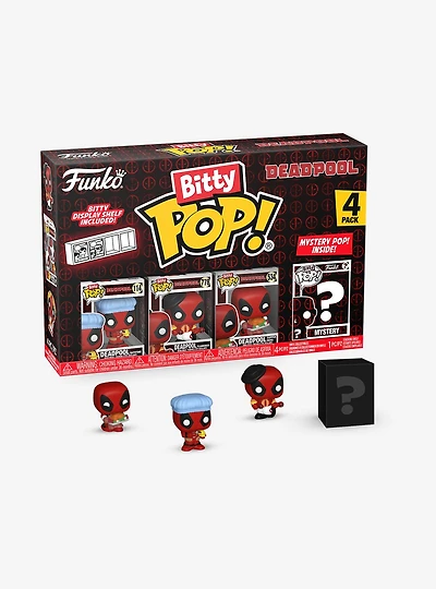 Funko Marvel Deadpool Bitty Pop! Bathtime Vinyl Figure Set