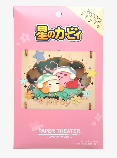 Kirby & Bandana Waddle Dee Wood Style Paper Theater