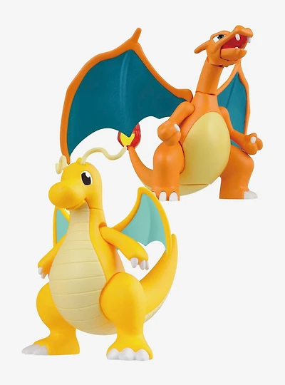 Bandai Pokemon Charizard & Dragonite Model Kit
