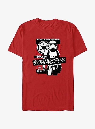 Star Wars Imperial Stormtroopers Graffiti T-Shirt