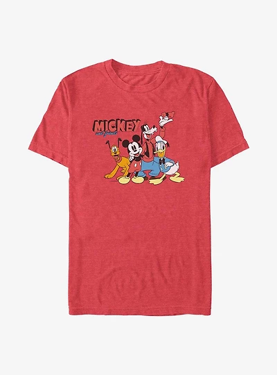 Disney Mickey Mouse Mickey And Friends Group T-Shirt