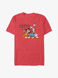 Disney Mickey Mouse Mickey And Friends Group T-Shirt