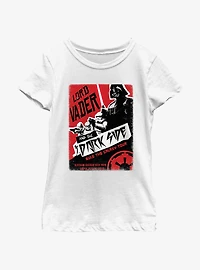 Star Wars Lord Vader And The Dark Side Tour Youth Girls T-Shirt
