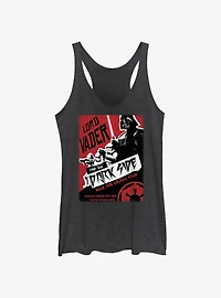 Star Wars Lord Vader And The Dark Side Tour Womens Tank Top