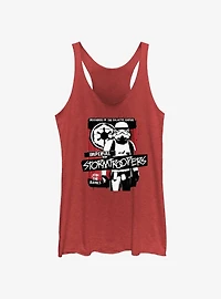 Star Wars Imperial Stormtroopers Graffiti Womens Tank Top