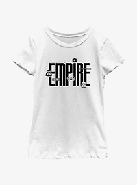 Star Wars Galactic Empire Logo Icons Youth Girls T-Shirt