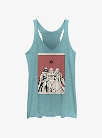Star Wars The Dark Side Tarot Womens Tank Top