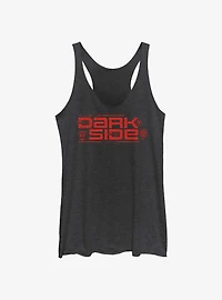 Star Wars The Dark Side Logo Womens Tank Top