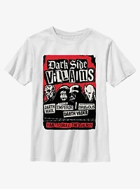 Star Wars Dark Side Time To Rule Poster Youth T-Shirt
