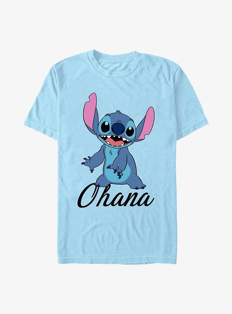 Disney Lilo & Stitch Stitch Ohana Stand T-Shirt