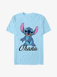 Disney Lilo & Stitch Stitch Ohana Stand T-Shirt