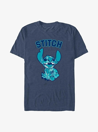 Disney Lilo & Stitch Stitch Aloha Tropical T-Shirt